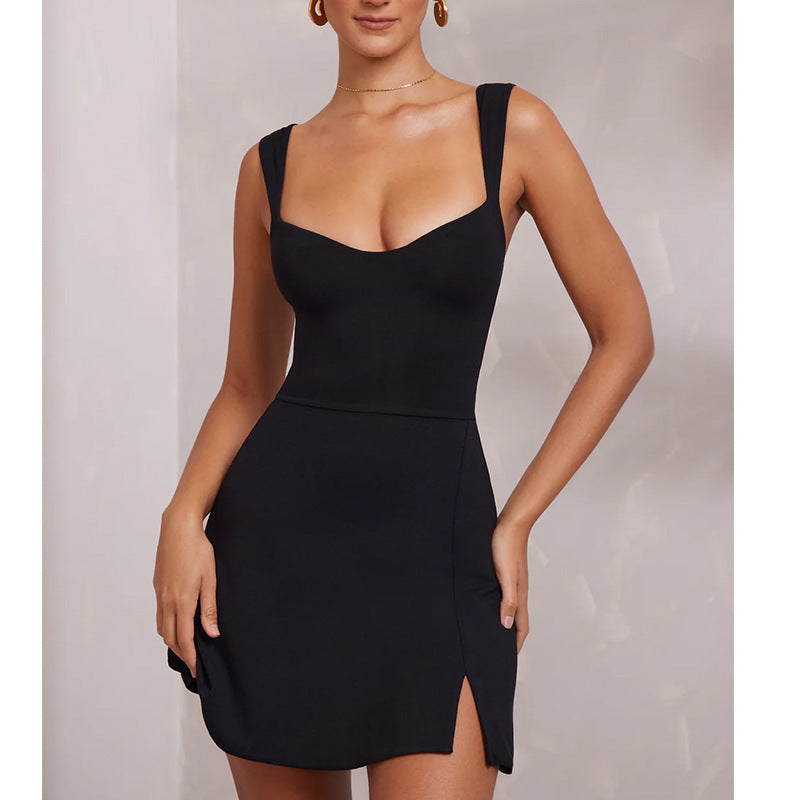Sexy Sling Backless Short Dress for Party Nightclub